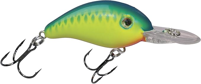 Strike King Promodel Crankbait S3 Fishing Lure, 3/8 oz, Dives to 8'