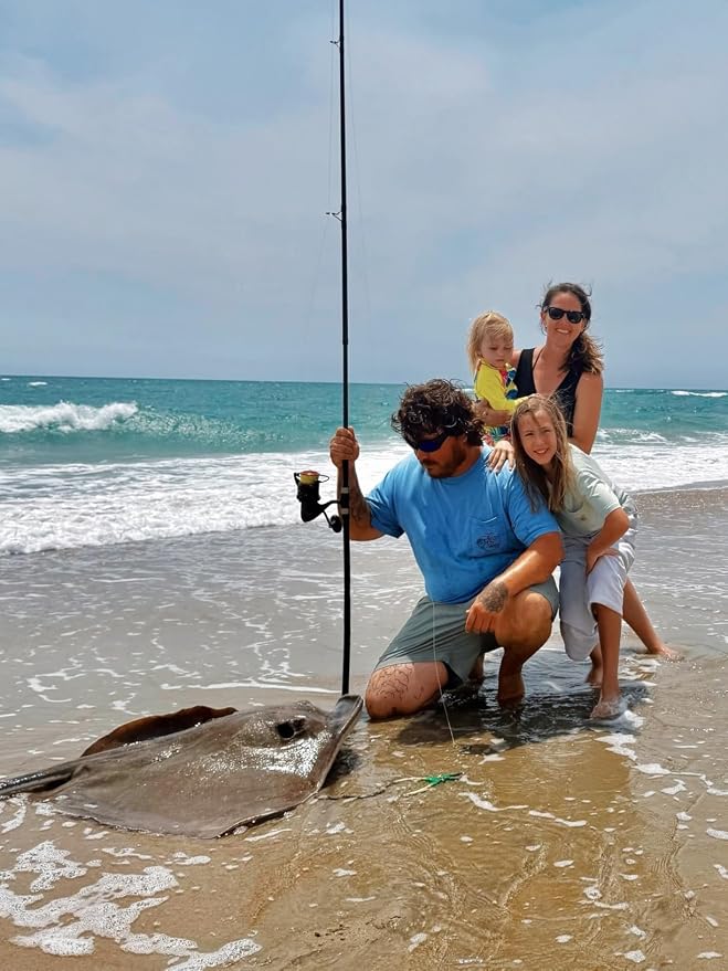 Surf Rod Graphite Surf Spinning Fishing Rod with Seaguide Reel Seat