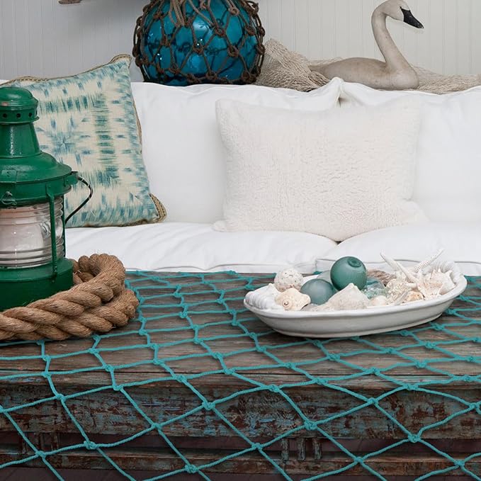 2 Pack Fish Net Decorations for Party