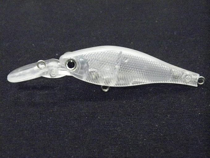 10 Blank Unpainted Minnow Crankbait Topwater Lipless Jerkbait Fishing Lures V3