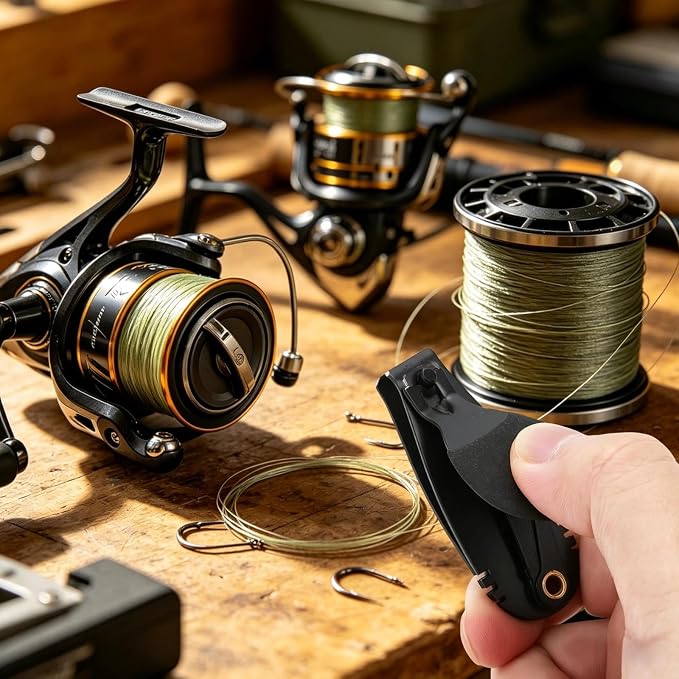 Fishing Line Cutter 2Pcs, Multifunctional Fly Fishing Nippers, Portable Knot Tying Tool Accessory Easy Use, Built in Line Pick Lure Tuning and Knife, 2.4 x 1 x 0.6in