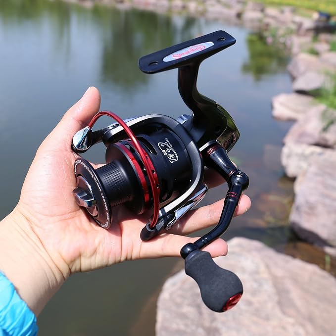 Sougayilang Fishing Reels Powerful 13+1BB Spinning Reels Ultra Smooth Reel for Saltwater or Freshwater
