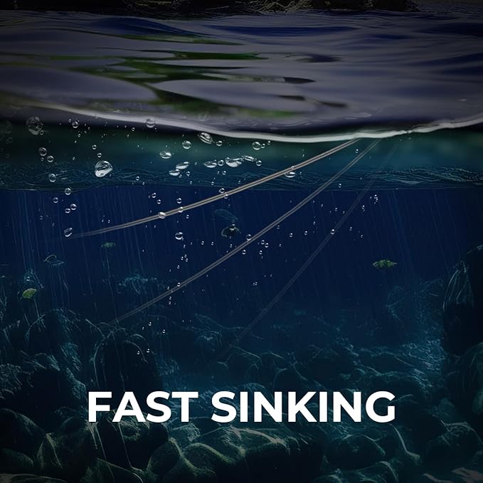 KastKing Kovert 100% Fluorocarbon Fishing Line - Clear Fishing Leader, High Sensitivity, Strong Knot Strength, Shock & Abrasion Resistant, Extreme Clarity, Ultra-Low Visibility, Fast Sinking