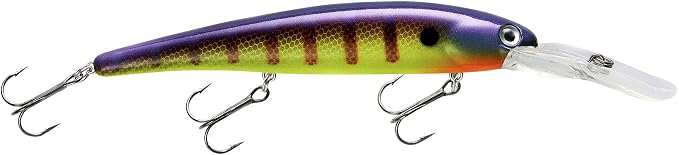 Bandit Lures 4 3/4-Inch Slender Minnow Jerkbait Trolls Up to 27 Feet Deep, Universal Color Patterns, 1 Piece