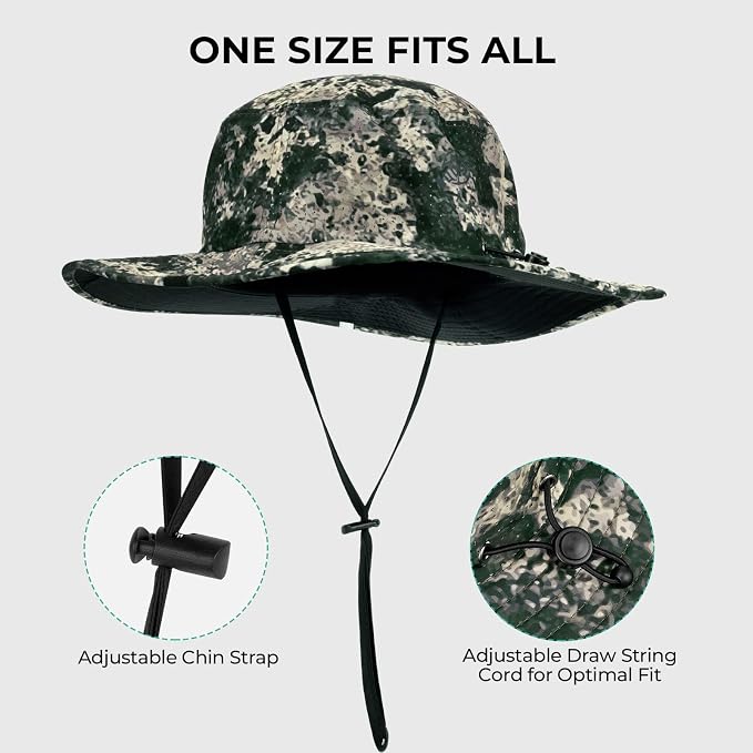 KastKing Sol Armis UPF 50 Boonie Hat - Sun Protection Hat, Fishing Hat, Beach & Hiking Hat, Paddling