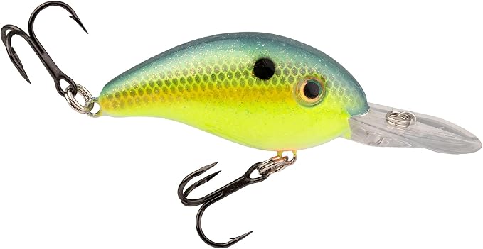 Strike King Promodel Crankbait S3 Fishing Lure, 3/8 oz, Dives to 8'