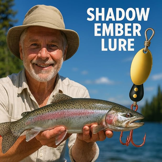 Spinning Fishing Lures for Freshwater – Inline Spinner 3-Pack for Trout, Salmon, Panfish, Bass, Crappie & Perch