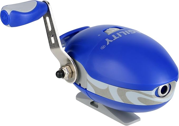 Shakespeare Agility Spincast Fishing Reel, Ultra-Ergonomic Design, Soft-Touch Handle Knobs, Pre-spooled with Stren Line