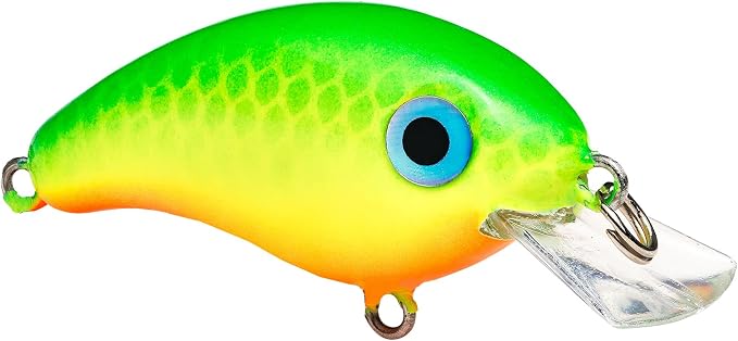 Strike King Bitsy Pond Minnow Crankbait Fishing Lure, 3/32 oz, Irresistible to Fish