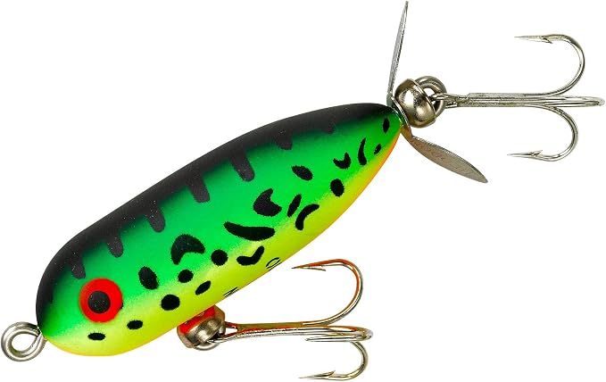 Heddon Torpedo Prop-Bait Topwater Fishing Lure with Spinner Action