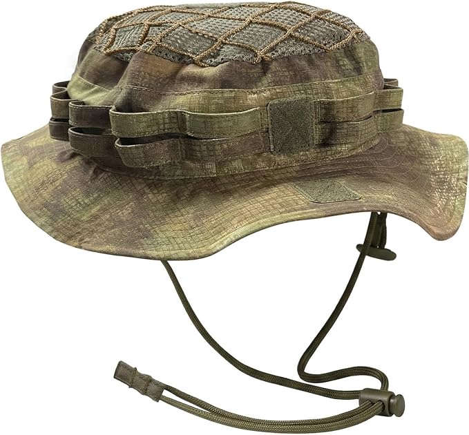 CQR Men's Tactical Boonie Hat, Breathable Packable Sun Hat for Hunting, Hiking, Fishing, Shooting, and Outdoor Activities