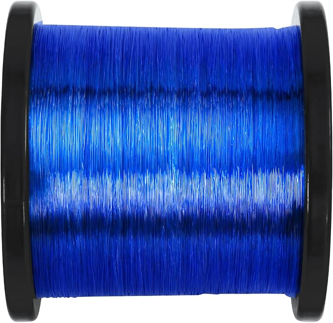 Force Monofilament Fishing Line, Heavy Duty Strong Mono Fishing Wire, Clear Nylon Leader Line