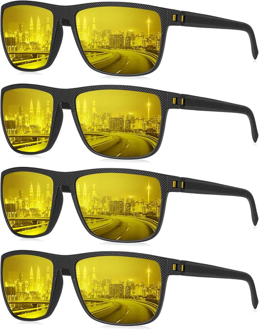 KALIYADI Mens Sun-Glasses Polarized Sunglasses-Men: Classic Sunglasses with Ultraviolet Protection for Driving Fishing Golf