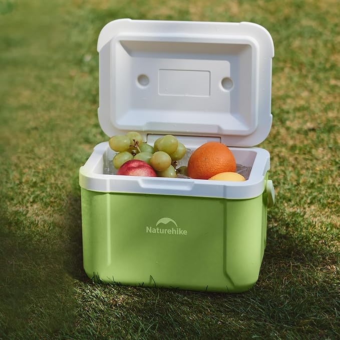 Naturehike 5.3/15/19 QT Hard Cooler, Insulated Ice Chest Box, Portable Ice Retention Cooler for Beach Camping Picnic Fishing Barbecue