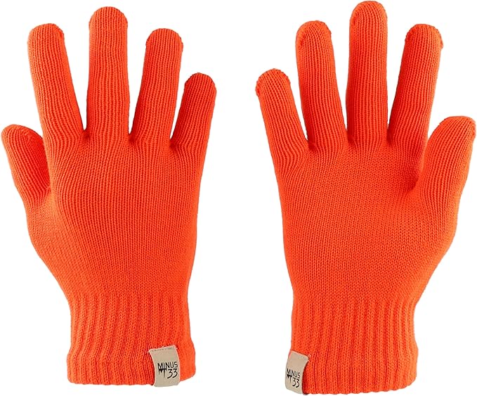 Merino Wool Glove Liner - Warm Base Layer - Ski Liner Glove - 3 Season Wear - Multiple Colors and Sizes