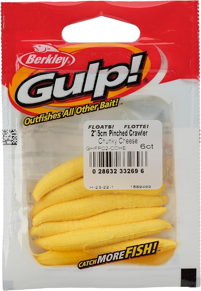 Berkley Gulp! Floating Pinched Crawler Fishing Soft Bait