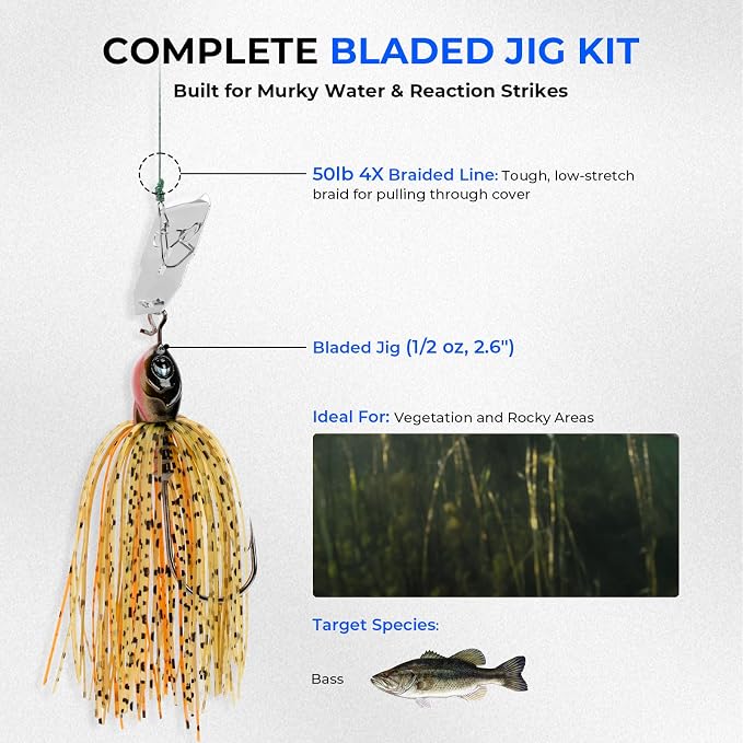 KastKing Superpower Braided Fishing Line and Lure Kit, 4X Braid Line with Hard & Soft Baits, Topwater, Jigs, Rigs&Jerkbaits, Complete Freshwater Fishing Gear Set for Bass,Trout & Walleye,Gift for Men