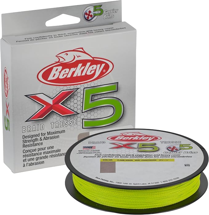 Berkley x5 Braid Fishing Line