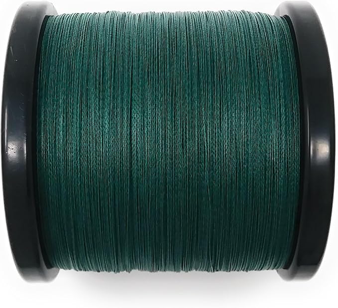 Reaction Tackle Braided Fishing Line - Pro Grade Power Performance for Saltwater or Freshwater Fish - Colored Fishing Line Braid for Extra Visibility