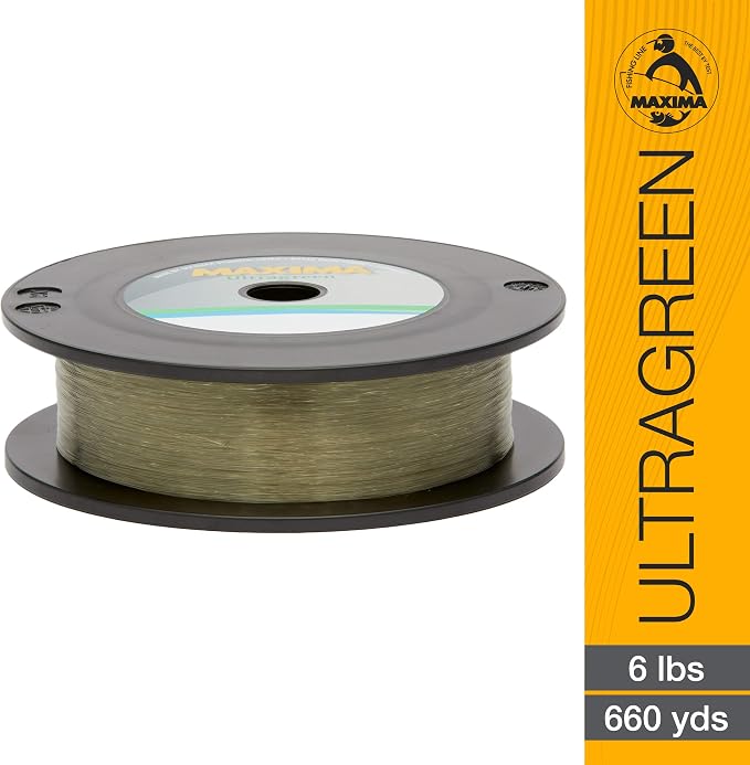 Maxima Fishing Line Maxi Spools, Ultragreen