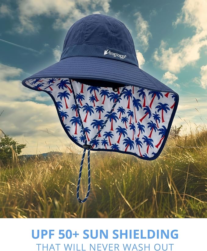 FROGG TOGGS Unisex Adult Chilly Pro Cooling Sun Shade Hat