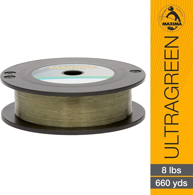 Maxima Fishing Line Maxi Spools, Ultragreen