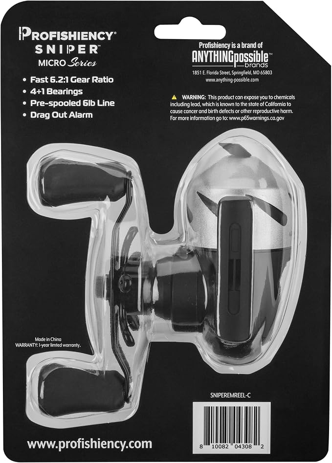 Sniper Economy Micro Spincast Reel