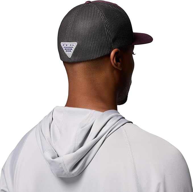 Columbia Unisex Adult PFG Logo Mesh Ball Cap
