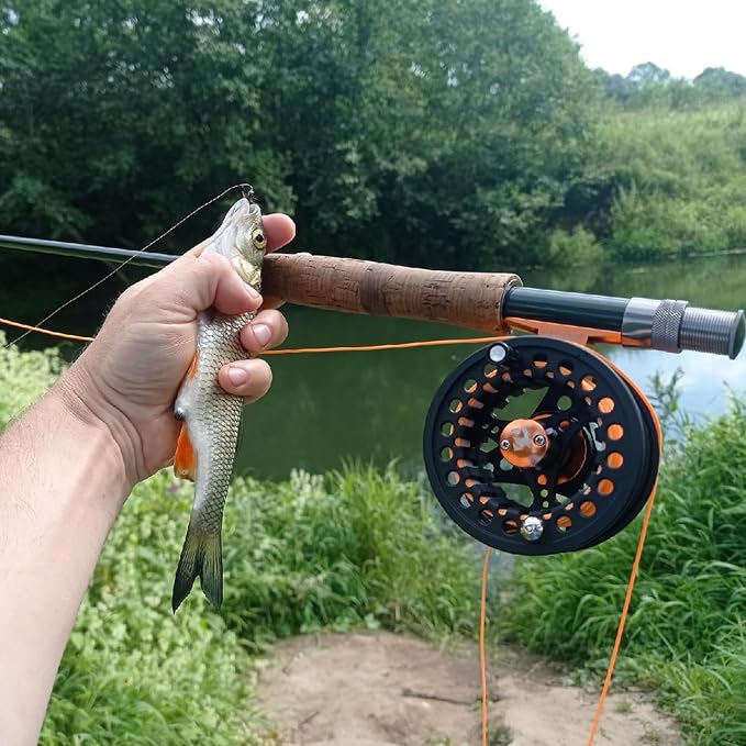 Kylebooker Large Arbor Fly Fishing Reel 3/4wt 5/6wt 7/8wt