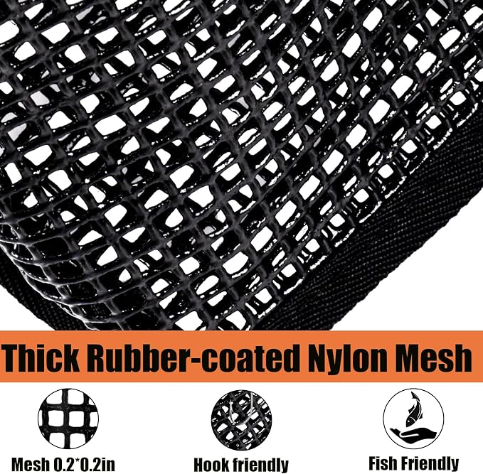 Cedilis Large Floating Fishing Basket for Live Caught Fish, Foldable Floating Fish Net Cage, Collapsible Nylon Mesh Fishing Bag Bait Pen, Portable,10 Gallons, Easy to Clean