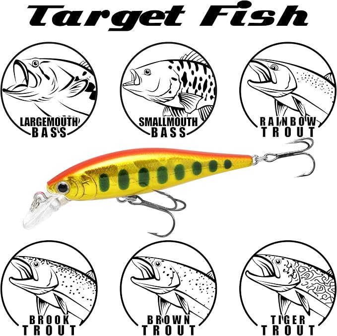 LUCKY CRAFT Pointer 78SP Fishing Lures, 3” Jerkbait Freshwater Bass & Trout Lures, Suspending 4ft–5ft Depth, Jerkbait with Walk-the-Dog Action, Precision Bass Fishing Gear and Accessories