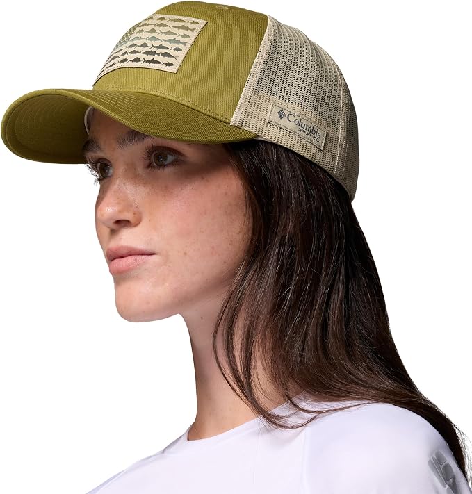 Columbia PFG Fish Flag Mesh Snapback