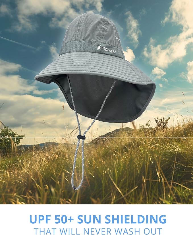 FROGG TOGGS Unisex Adult Chilly Pro Cooling Sun Shade Hat