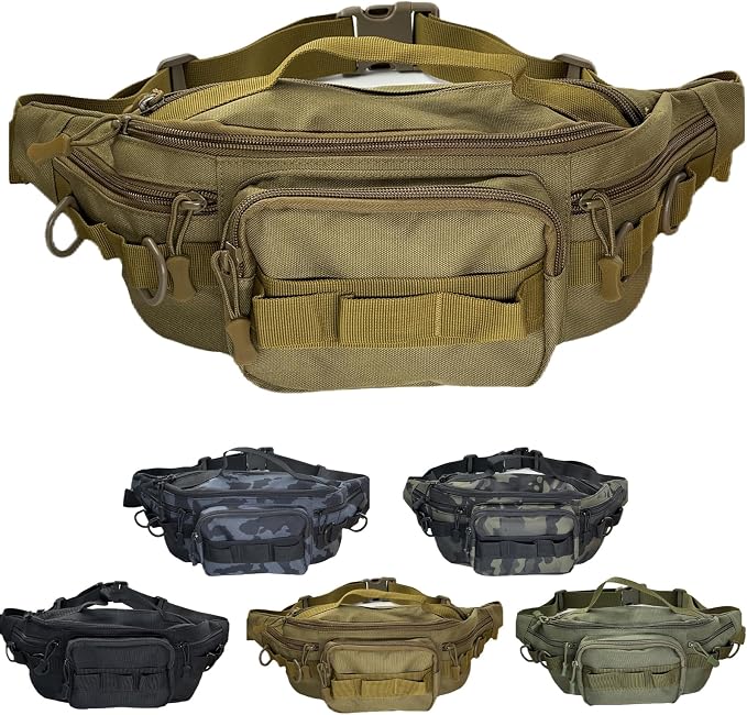 Fishing Fanny Pack for Men -Fishing Fanny Pack-Lightweight and Fishing Sling Pack