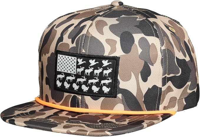 EDTREK Elite Youth Country Hat for Big Kids - Boys Snapback Hat with Flat Brim