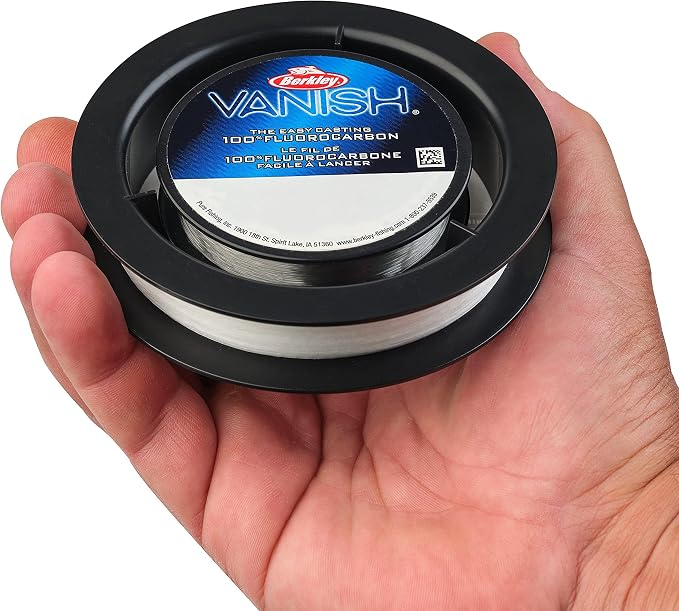 SpiderWire UltraCast Braided Fishing Line with Berkley Vanish Dual Fishing Spool