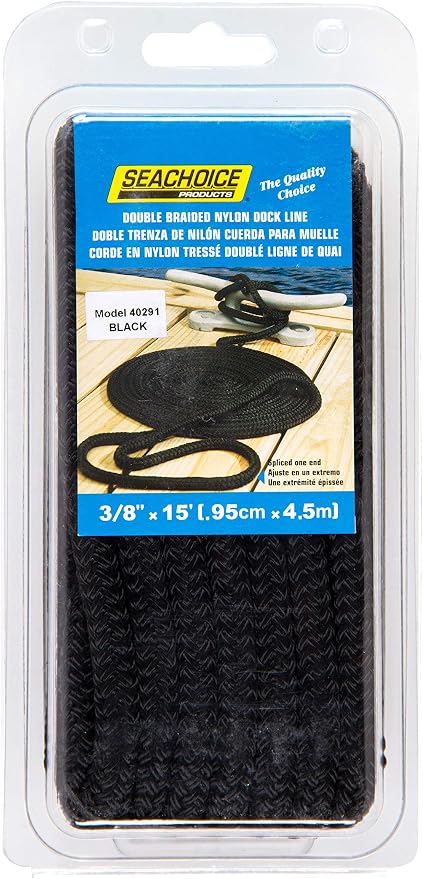 Seachoice Double-Braid Nylon Dock Line