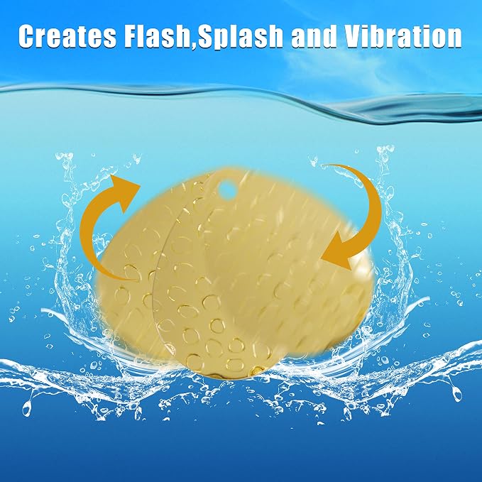 Spinner Blades for Lure Making,50pcs Easy Spin Colorado Willow Blades Kit Gold Silver Spinnerbait Blades Spoon DIY Fishing Lures Accessories for Spinner Baits Walleye Rig Making