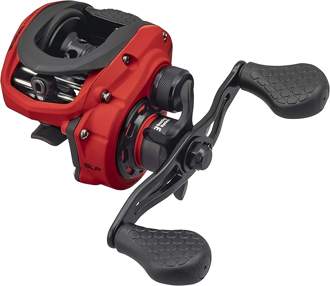 Lew's MACH Smash Baitcast Fishing Reel, Graphite Frame, Premium 8 Stainless Steel Ball Bearings