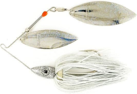 Nichols Lures Pulsator Metal Flake Double Willow Spinnerbait