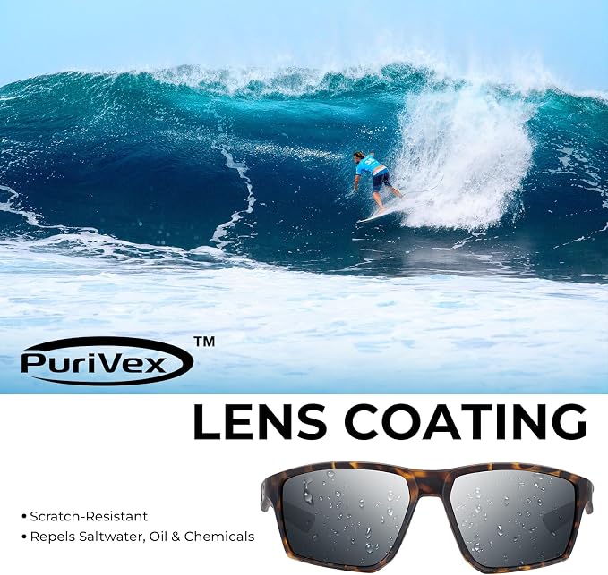 KastKing Osage Polarized Sport Sunglasses for Men and Women, Ideal for Driving Fishing Cycling Running, UV Protection
