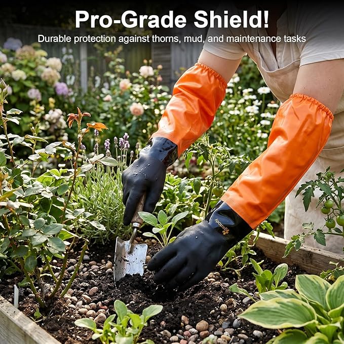 Gastody™ - Chemical Resistant Gloves, Reusable,Heavy Duty Safety Work Gloves,Resist Acid,Oil,Alkali - S-M-L-XL-XXL Size