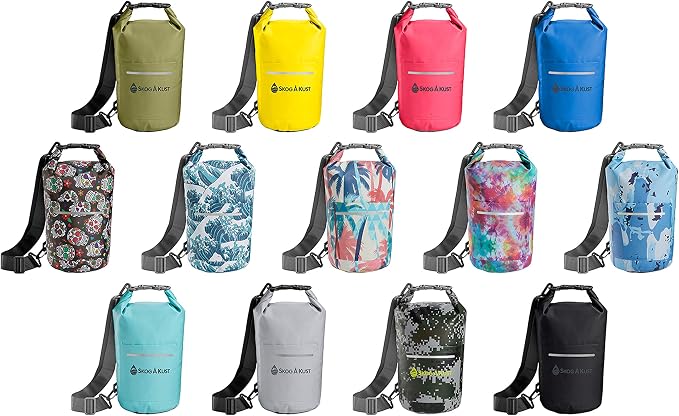 Skog Å Kust DrySak Roll Top Waterproof Bag, 5, 10 & 20 Liter