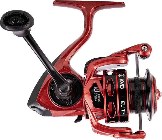 Lew’s KVD Elite Spinning Fishing Reel, 6+1 Bearings