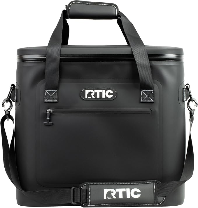 RTIC Ultra-Tough Soft Cooler 50 Can, Insulated Bag Portable Ice Chest Box for Lunch, Beach, Drink, Beverage, Travel, Camping, Picnic, Car, Trips, Floating Cooler Leak-Proof with Zipper