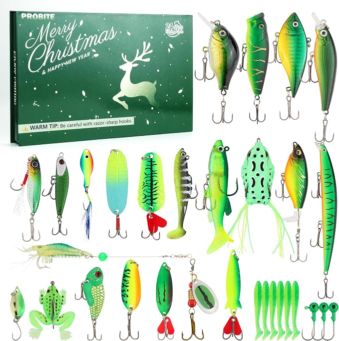 Fishing Lures Kit for Bass & Trout – 29 PCS / 31 PCS Assorted Swimbaits, Topwater Poppers, Soft Baits & Spoons, Fishing Tackle Set for Freshwater & Saltwater