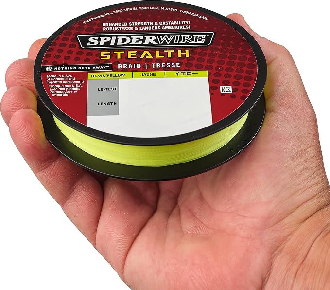 Spiderwire Ultracast Fluorocarbon 200-Yard Spool (Clear, Pound Test 4)