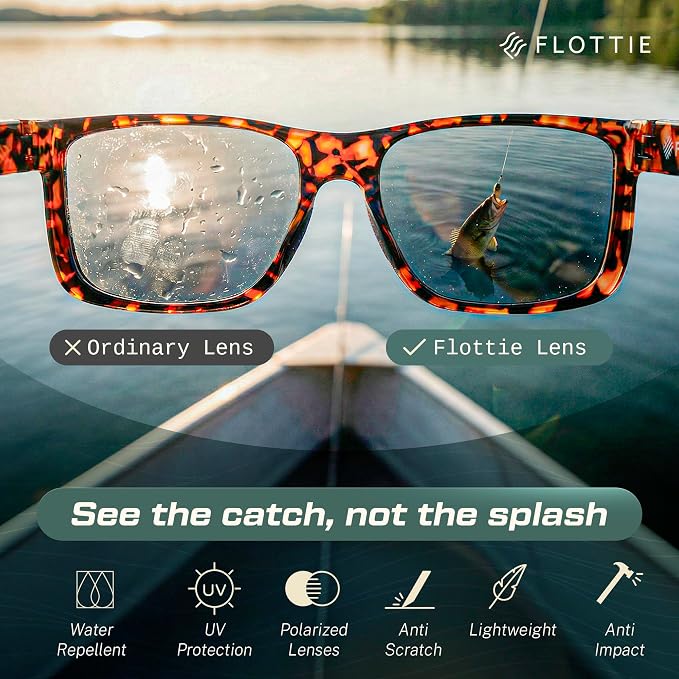 ANCHOR Floating Polarized Fishing Sunglasses for Men and Women Lightweight UV400 sport for Driving Cycling Running