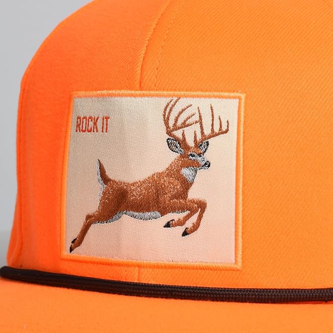 EDTREK Elite Youth Country Hat for Big Kids - Boys Snapback Hat with Flat Brim