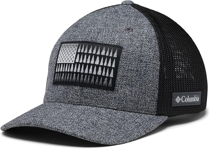 Columbia Unisex Adult PFG Logo Mesh Ball Cap